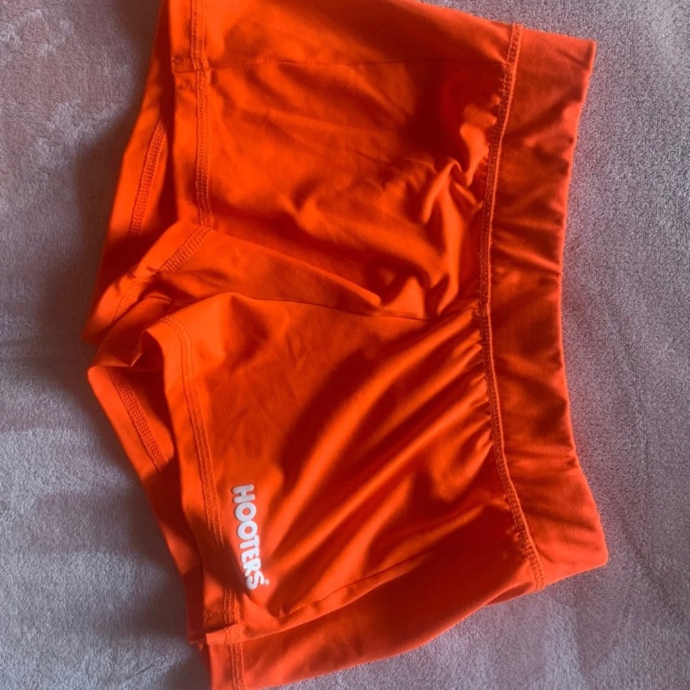 COPY - COPY - Orange hooters shorts small